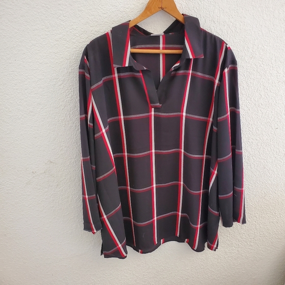 Van Heusen | 3/4 Sleeve Popover | XXL - Picture 1 of 3